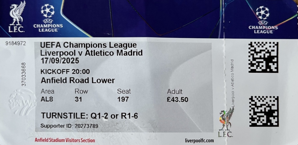 Match ticket
