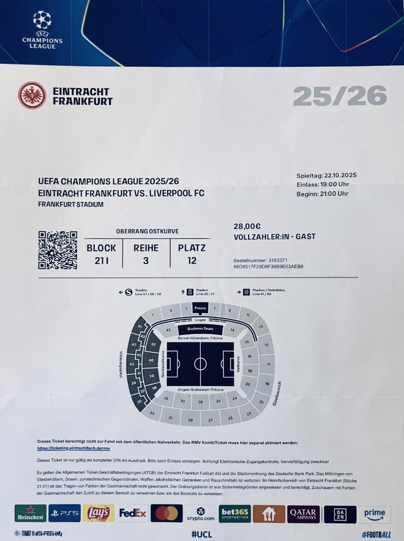 Match ticket