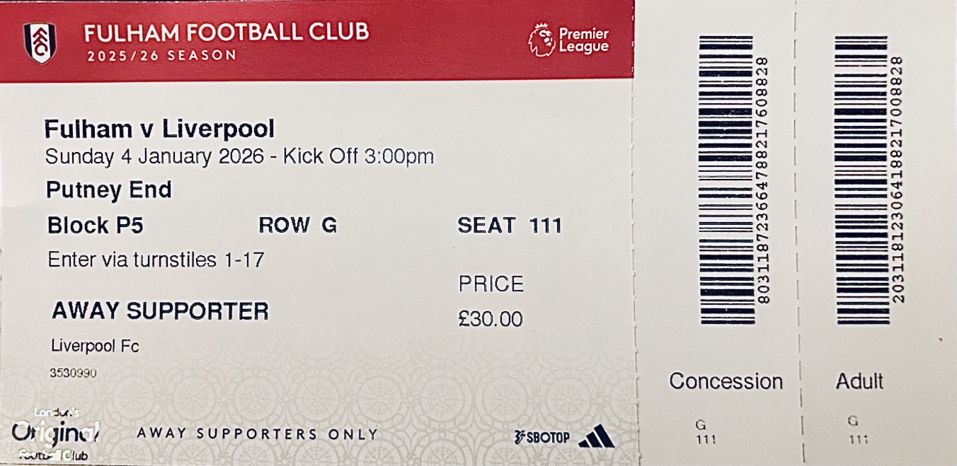 Match ticket